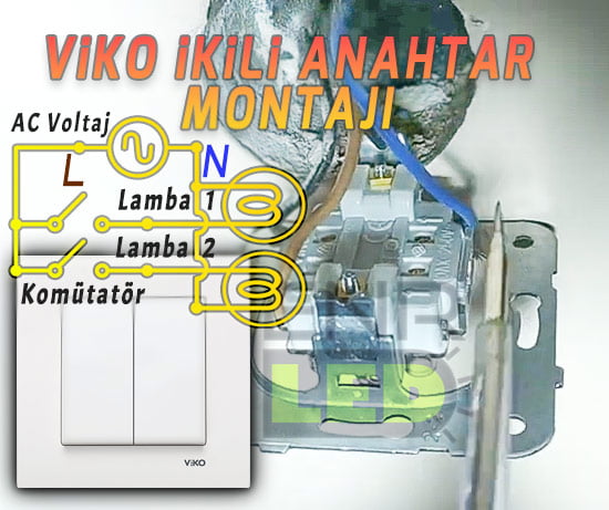 viko ikili anahtar